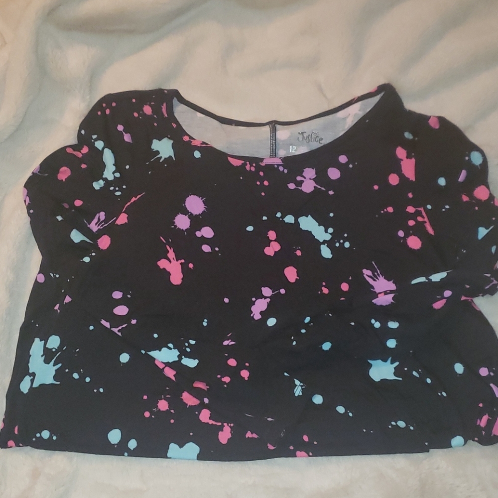 Justice long sleeve shirt